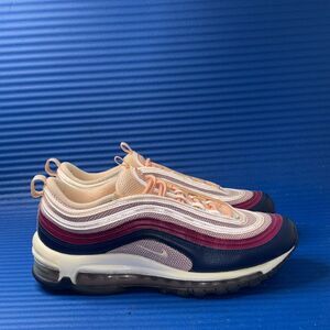 Size 9- Women’s Nike Air Max 97 Plum Chalk Retro Athletic Shoes 921733-802